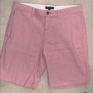 Banana Republic Aiden short linen-cotton blend